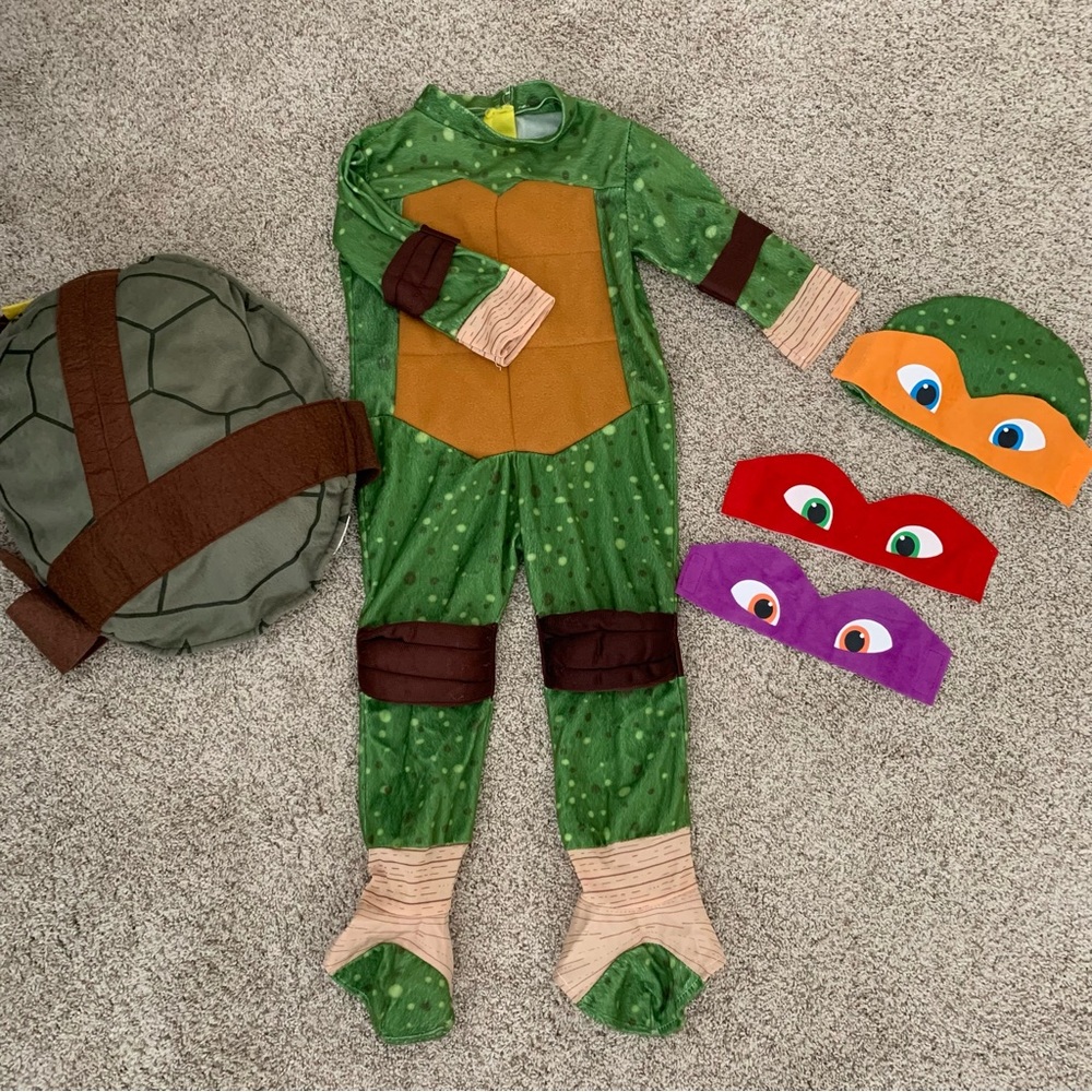 TMNT toddler 3 costume